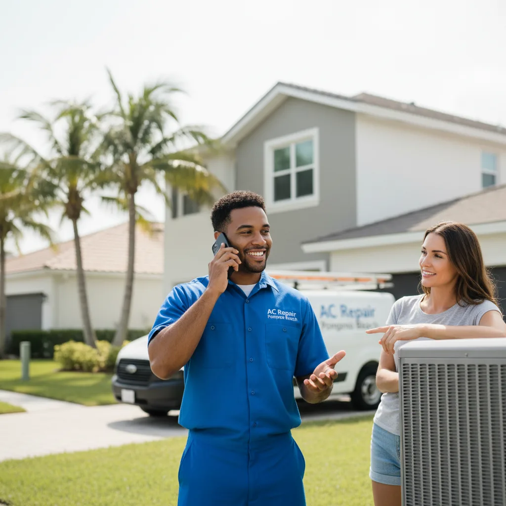AC Repair Pompano Beach customer support in South Range